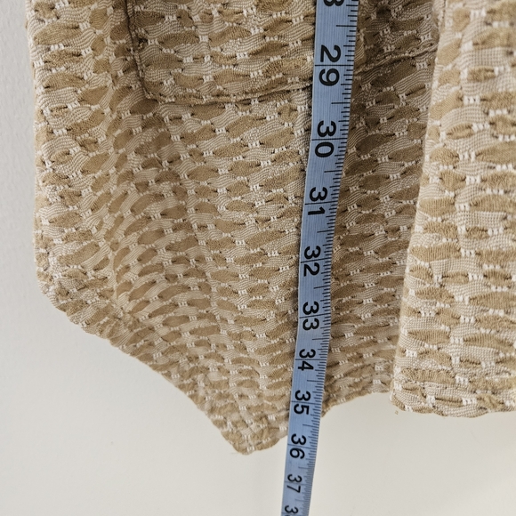 Dalin Women's Top Textured Boho Asymmetrical Hem Blouse - Picture 8 of 13